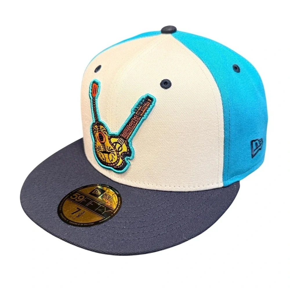 Nashville Sounds‎ MiLB Copa de la Diversión New Era 59FIFTY Hat Cap 7 3/4 New